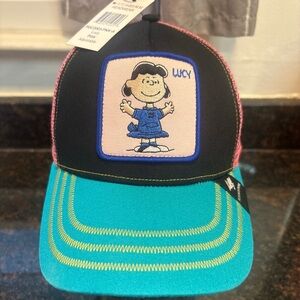 Peter Grimm True Character Peanuts Charlie Brown Snoopy LUCY Snap Back NWT